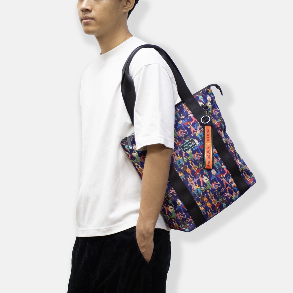 Youth Deep Blue Tote Bag