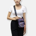 Youth Deep Blue Vertical Messenger Bag