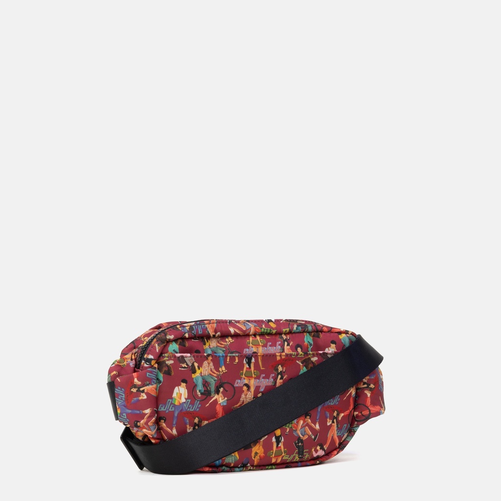 Youth Deep Red Belt Bag