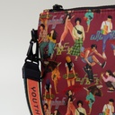 Youth Deep Red Midi Clutch
