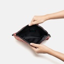 Youth Deep Red Midi Clutch