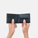 Timeless Men Black Bi-Fold Wallet