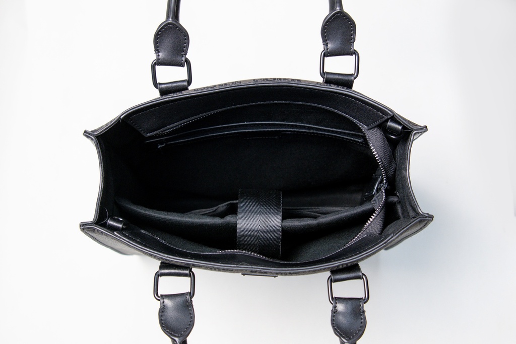 2025 Thinkayta Men Black Medium Tote Bag