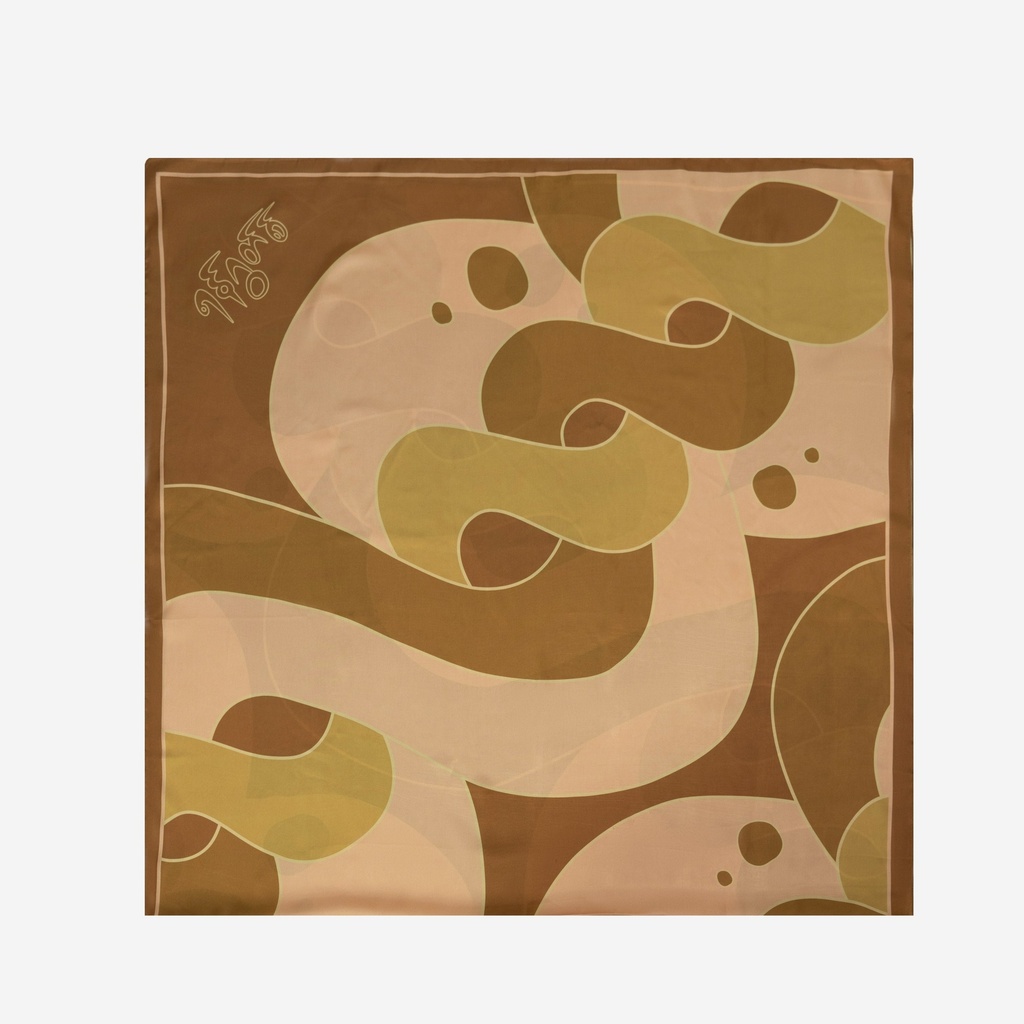 Gold Hayman Hnoung Scarf