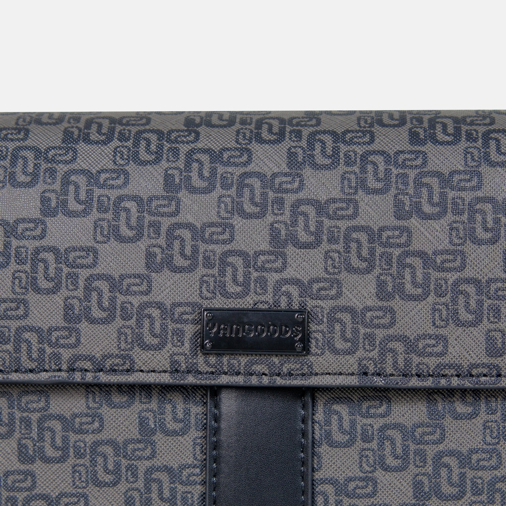 2025 Thinkayta Men Black Messenger Bag