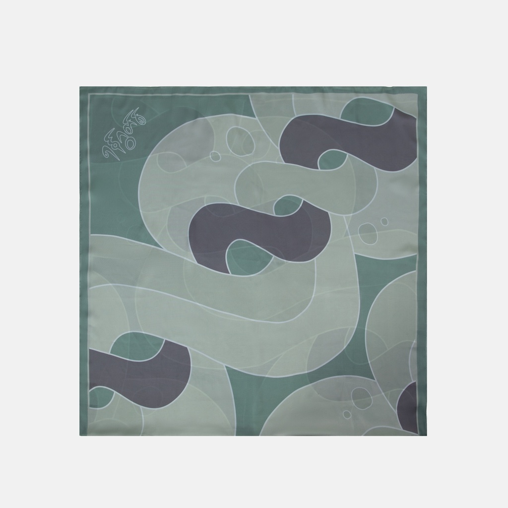 Hayman Hnoung Sage Scarf