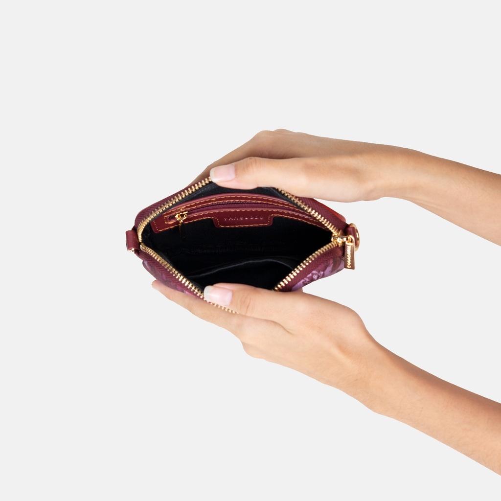 Swal Taw  Merlot Mini Wallet Pouch
