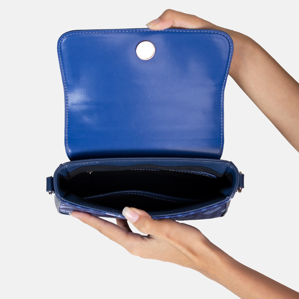 Swal Taw Navy Top Handle Bag