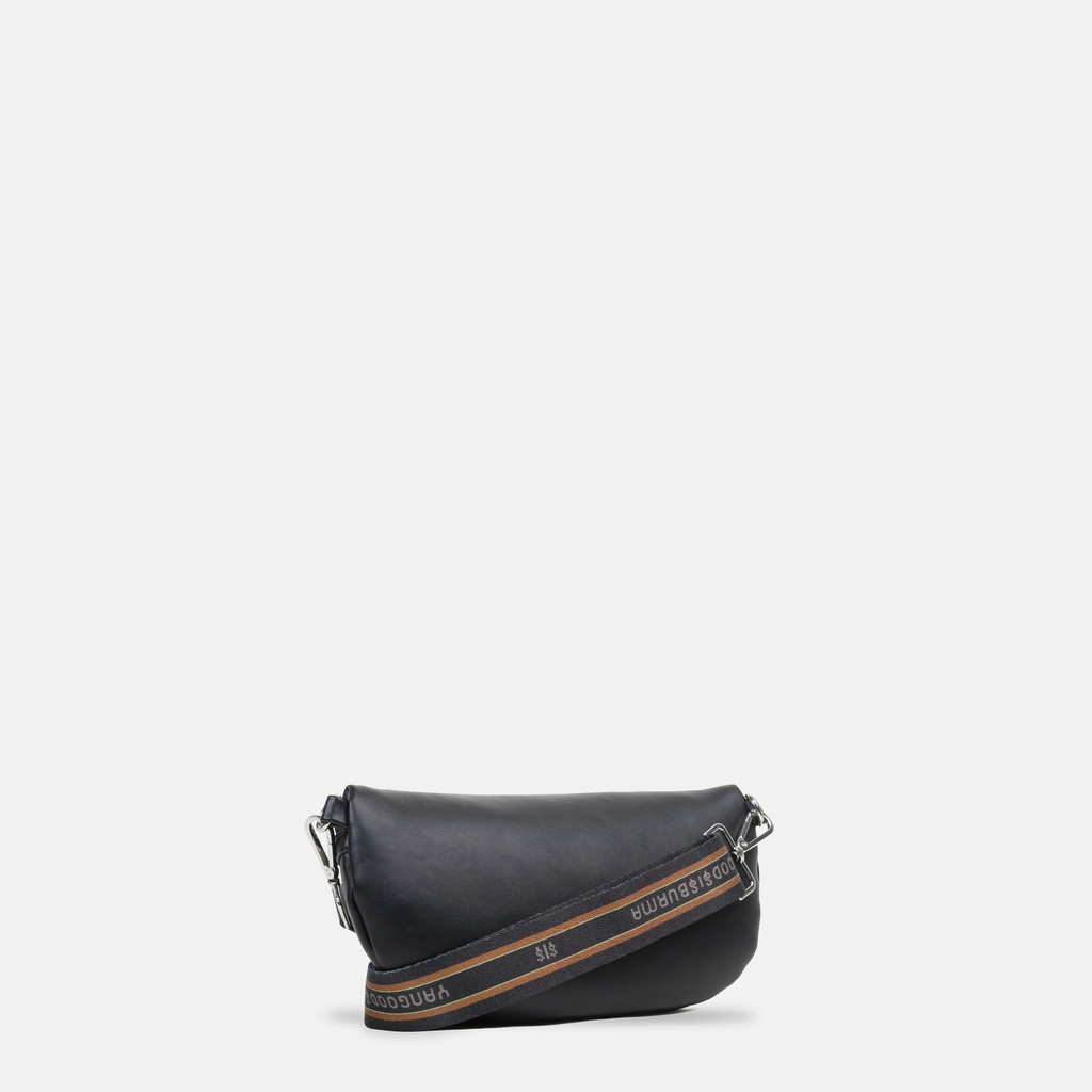 Sisburma Black Crescent Belt Bag