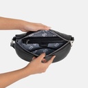 Sisburma Black Crescent Belt Bag