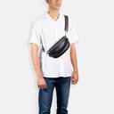 Sisburma Black Crescent Belt Bag