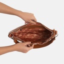 Sisburma Tea Crescent Hobo Bag
