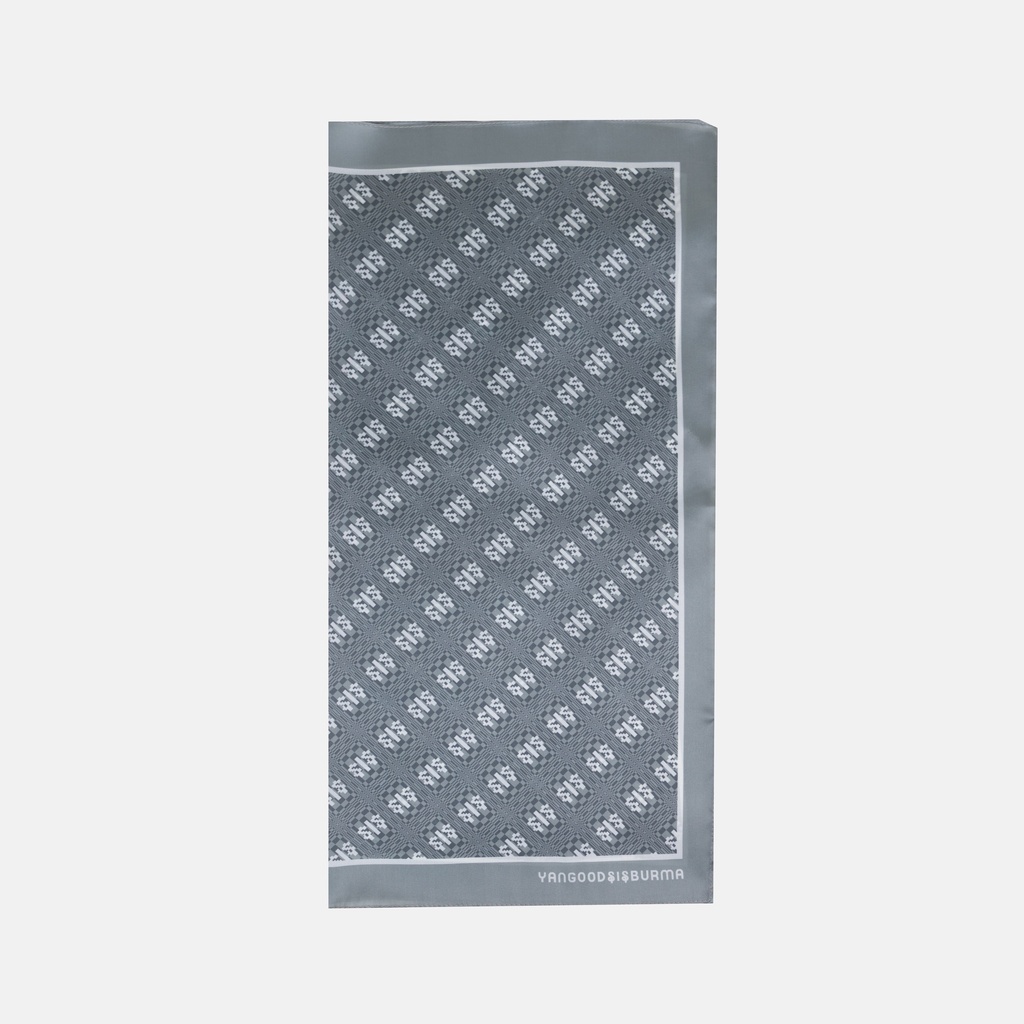Sisburma Light Grey Bandana Scarf