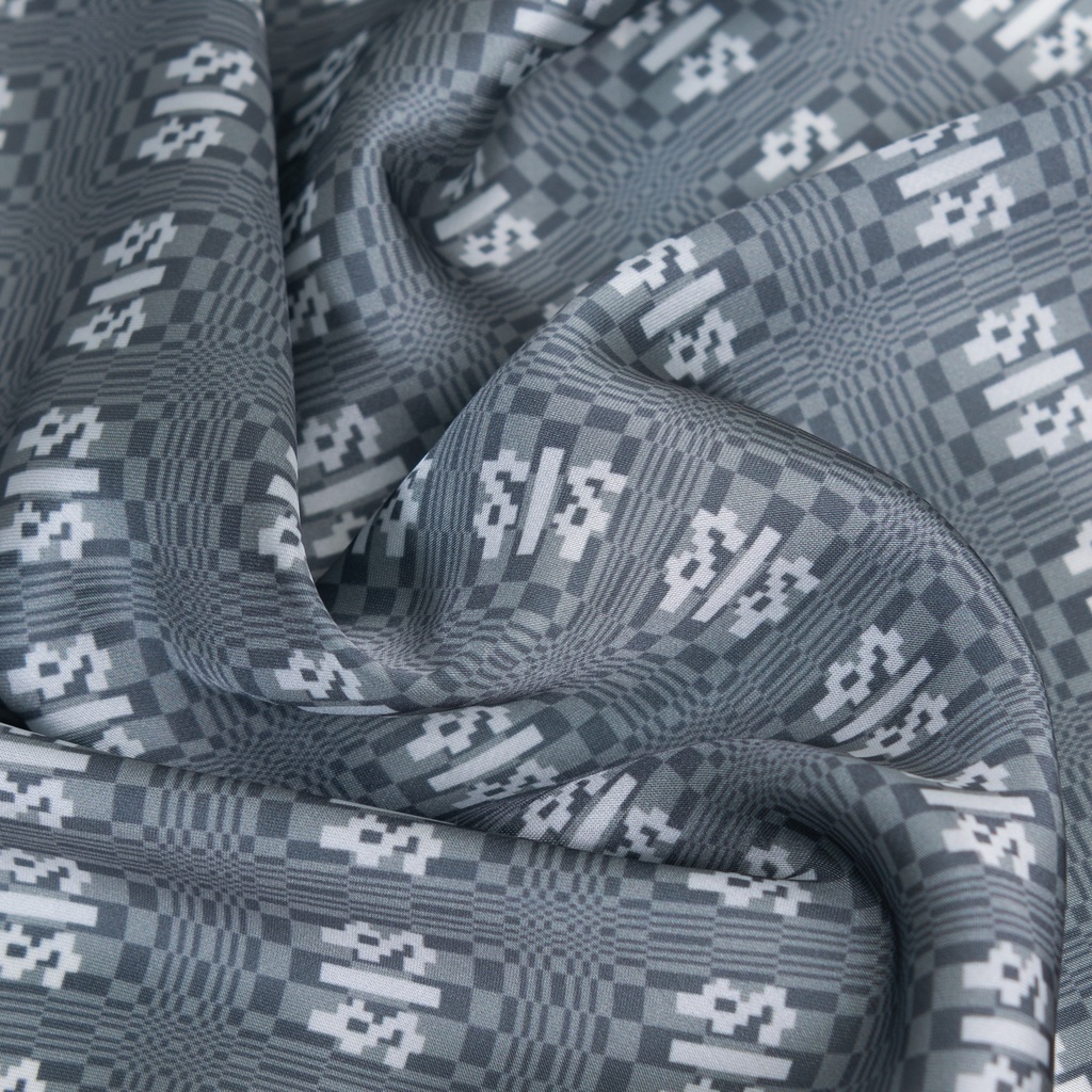 Sisburma Light Grey Bandana Scarf