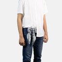 Sisburma Light Grey Bandana Scarf