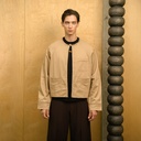 Yangoodsisburma Beige Tikepone Jacket ExtraLarge