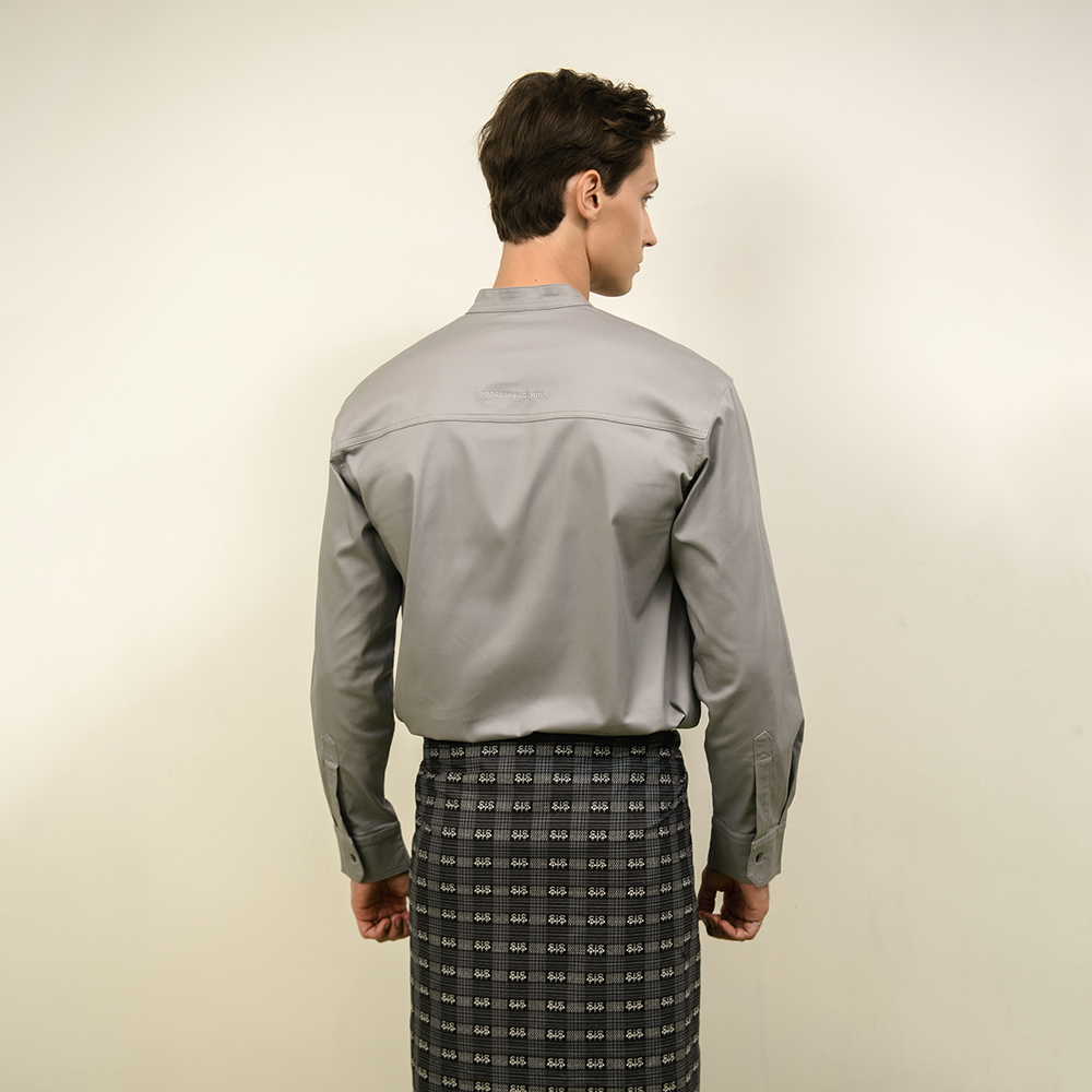 Yangoodsisburma Grey Shirt ExtraLarge