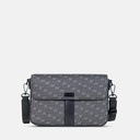 2025 Thinkayta Men Black Messenger Bag