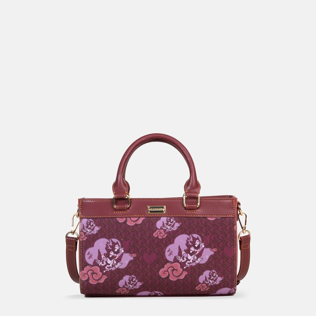 Swal Taw Merlot Rectangle Tote Bag