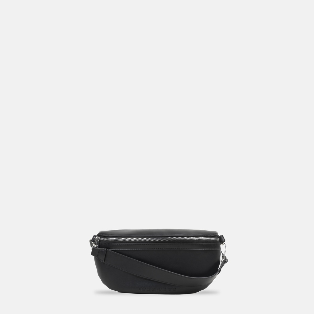 Sisburma Black Crescent Belt Bag