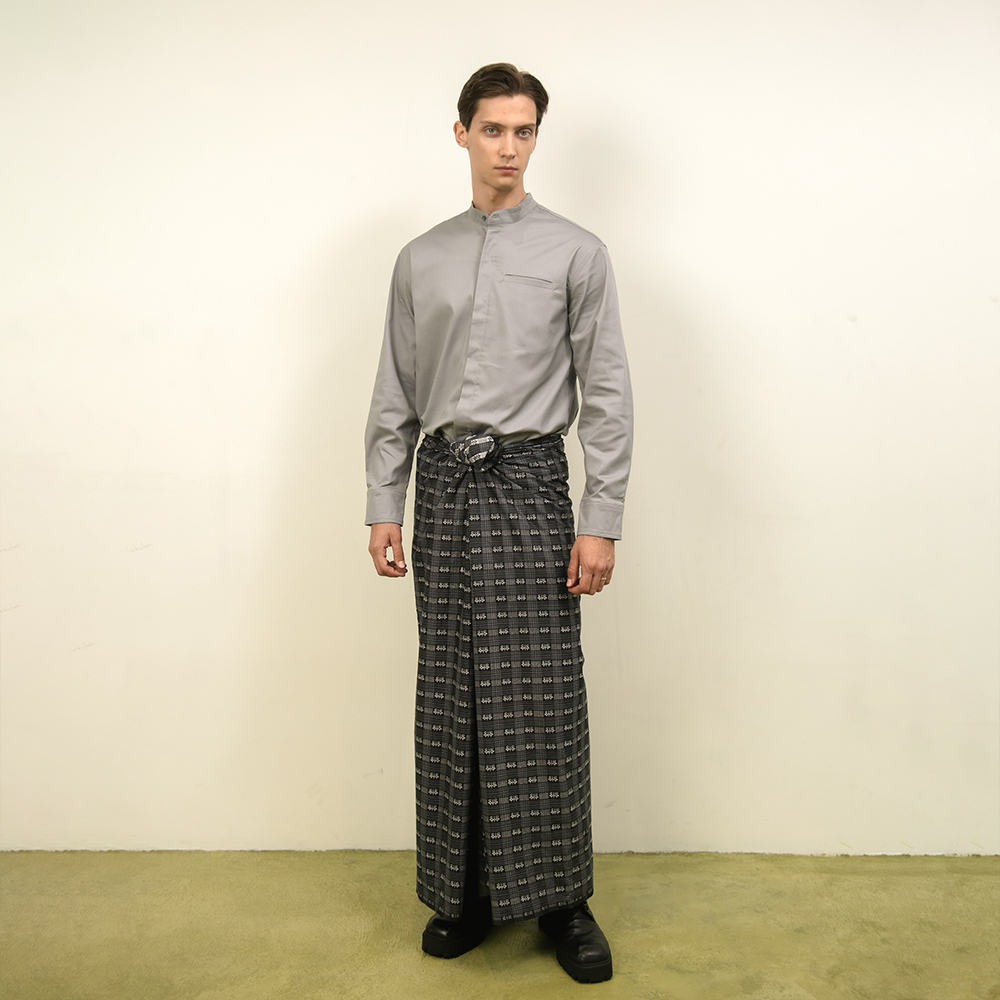 Yangoodsisburma Grey Shirt ExtraLarge