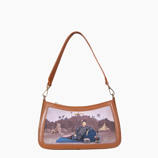 [YG9C2303E] Htate Htar Beige Sling Bag