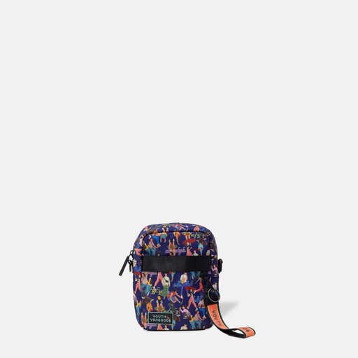 [YG9Y2302N] Youth Deep Blue Vertical Messenger Bag