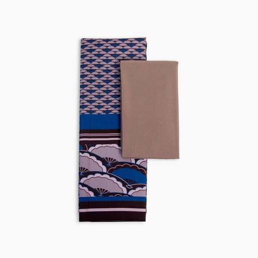 [YG9C8601U] Htate Htar Blue Fashion Fabric