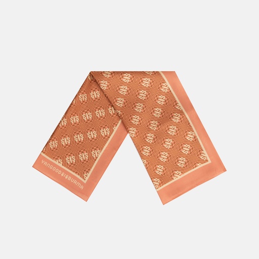 [YG10R2901W] Yangoodsisburma Tea Bandana Scarf