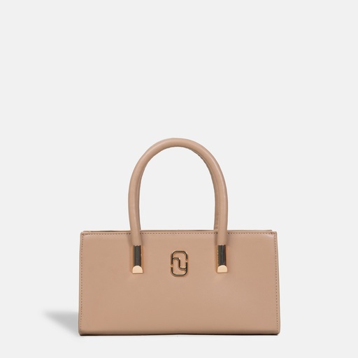 [YG10O2302E] Dannari Beige Mini Elongated Handle Tote